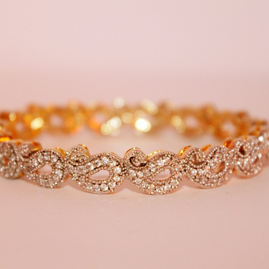 Pulsera Infinito Rosé